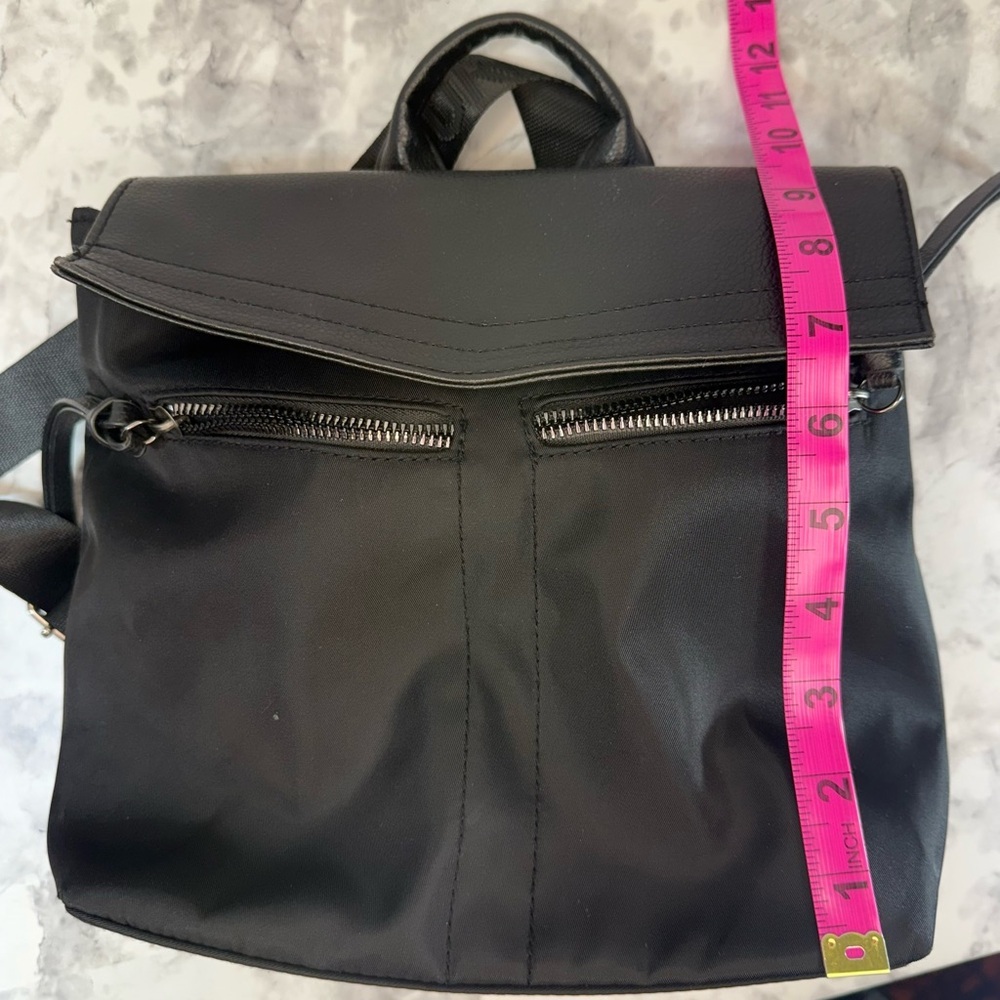 Streetwear grunge urban New York Trigger Black Mini Backpack Tote - Picture 5 of 12